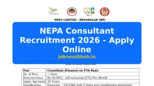NEPA Consultant Recruitment 2026 - Apply Online - 2026 Posts